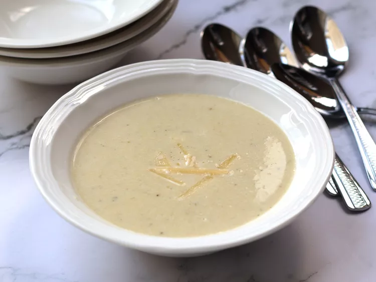 Artichoke Parmesan Soup
