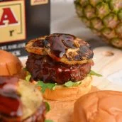 Pineapple Teriyaki Burgers