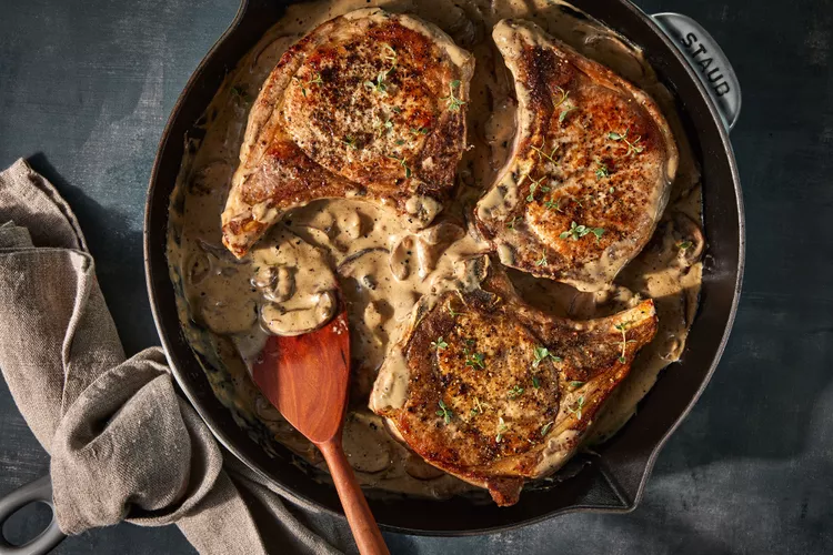Pork Marsala With Mushrooms