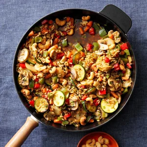 Veggie Cashew Stir Fry
