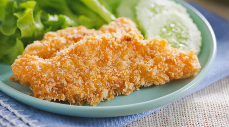 Oat Crusted Fish